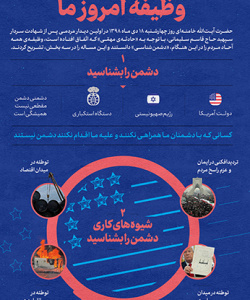 وظیفه امروز ما